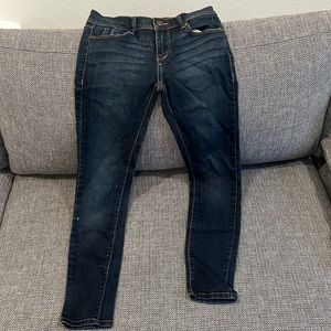 Free people cropped skinny jeans